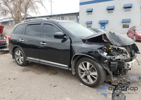 2014 Nissan Pathfinder S из США, поврежденный, VIN 5N1AR2MN1EC688684